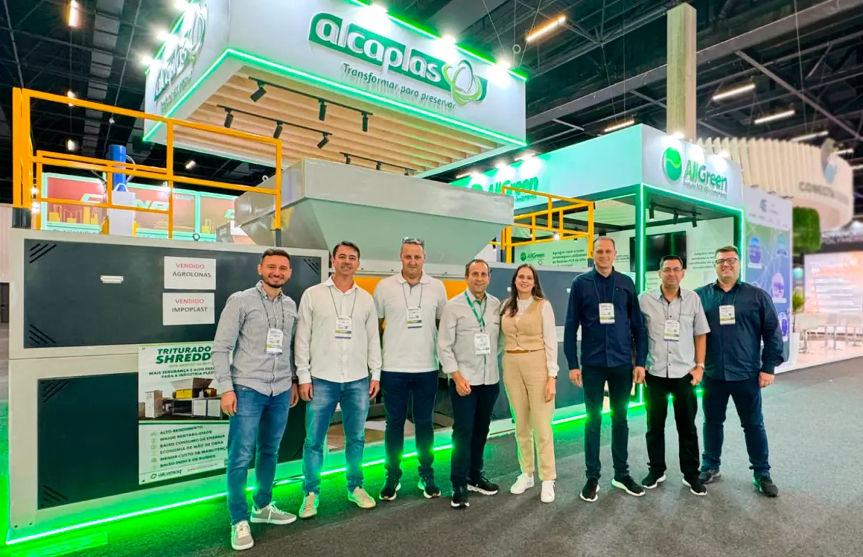 Alcaplás, empresa do setor plástico de Xanxerê, é destaque na Feira Plástico Brasil 2025 em São Paulo